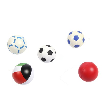 High quality colorful PU mini soccer ball type stress balls