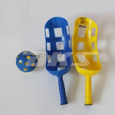 Plastic scoop toys catch net ball/catch ball game