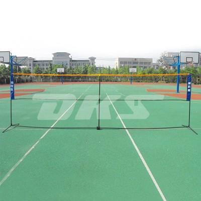 Foldable And Portable badminton net with stand for outdoor sports